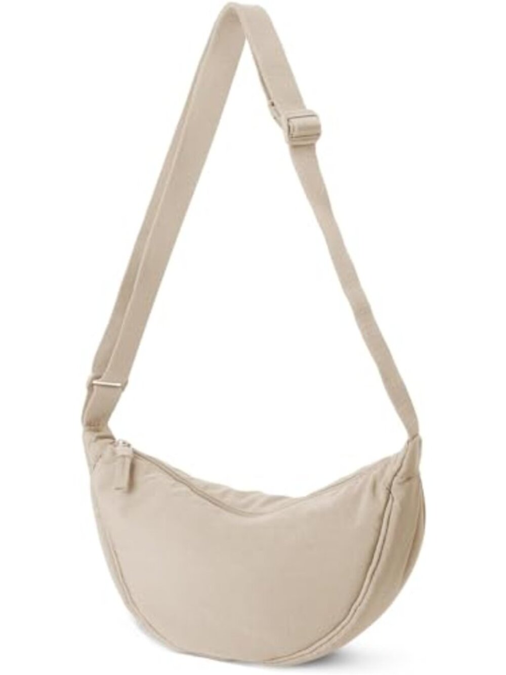 Nylon Crescent Crossbody Bag Hobo Sling Small Shoulder Purse Adjustable Strap